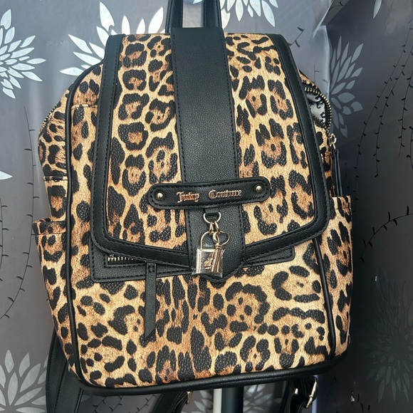 Juicy Couture Handbags - Juicy Couture Wild Leopard Backpack
